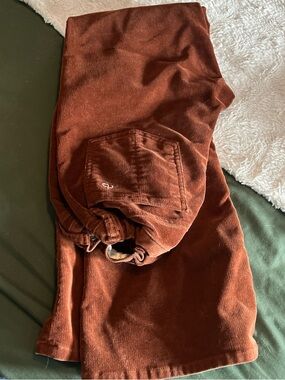 rag & bone Women's Corduroy Pants in Rust Brown